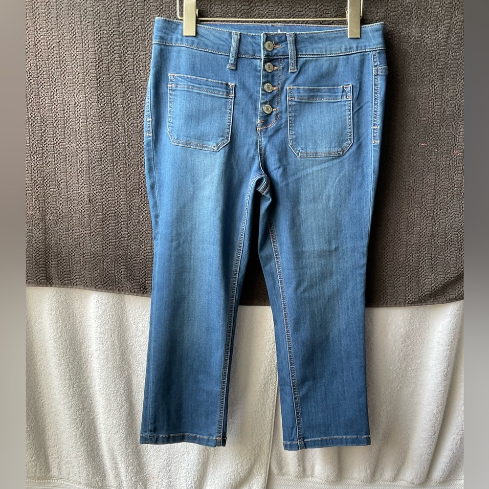 New York & Company Medium Blue  Denim Jeggings
